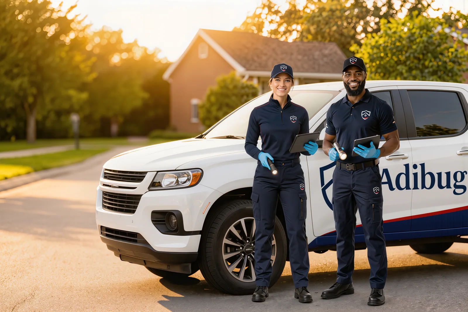 The Adibug pest control team in Hampton Roads